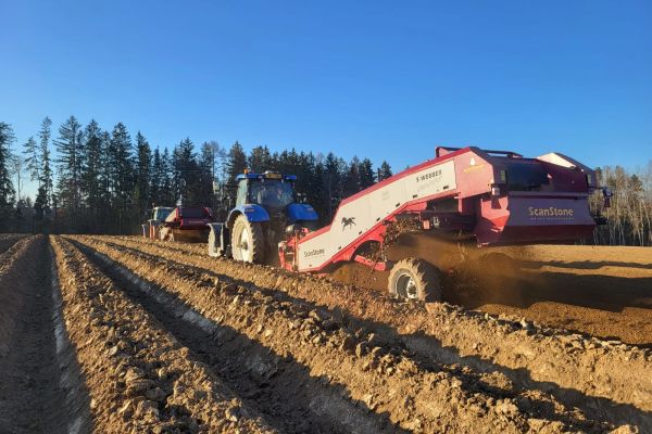 Separace kamenů a hrud